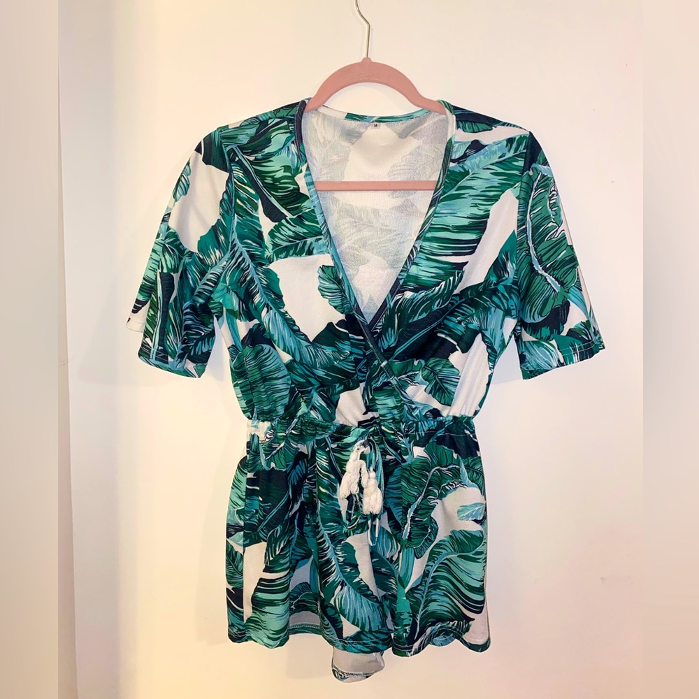 Jungle Pattern Romper